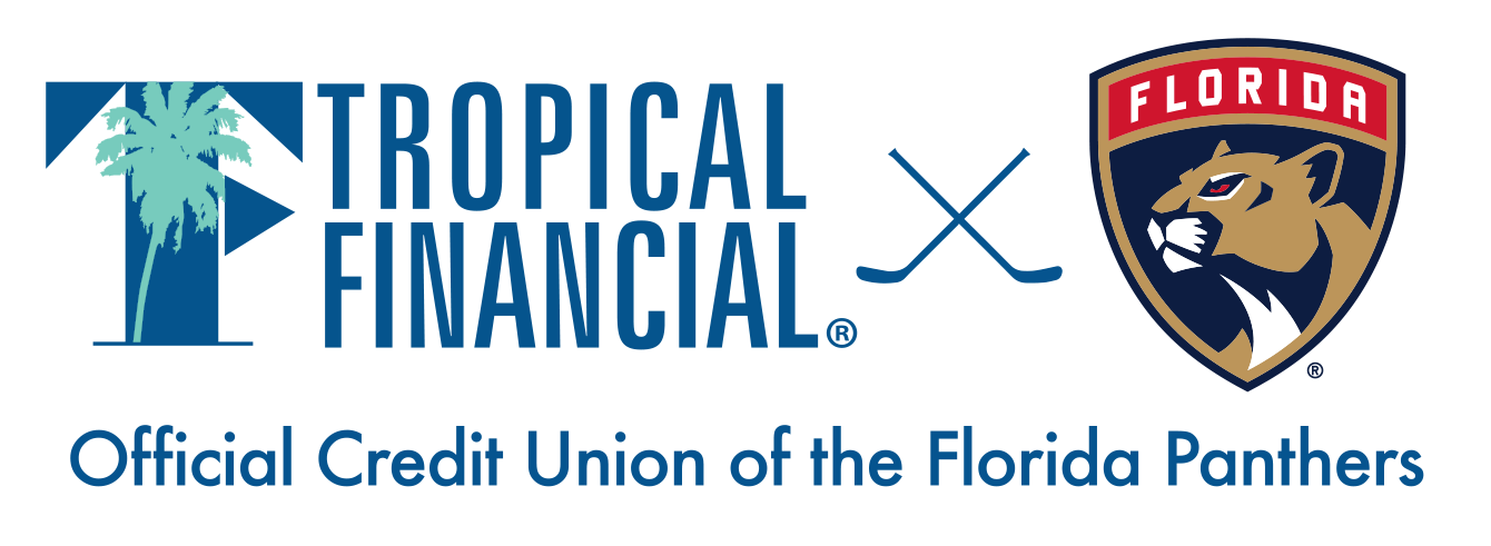 Tropical Financial. Official Credit Union of the Florida Panthers.